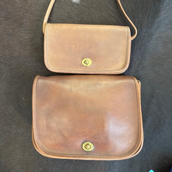 Vintage Coach Tabac Dinky Bean Bag Error - Picture 9 of 11